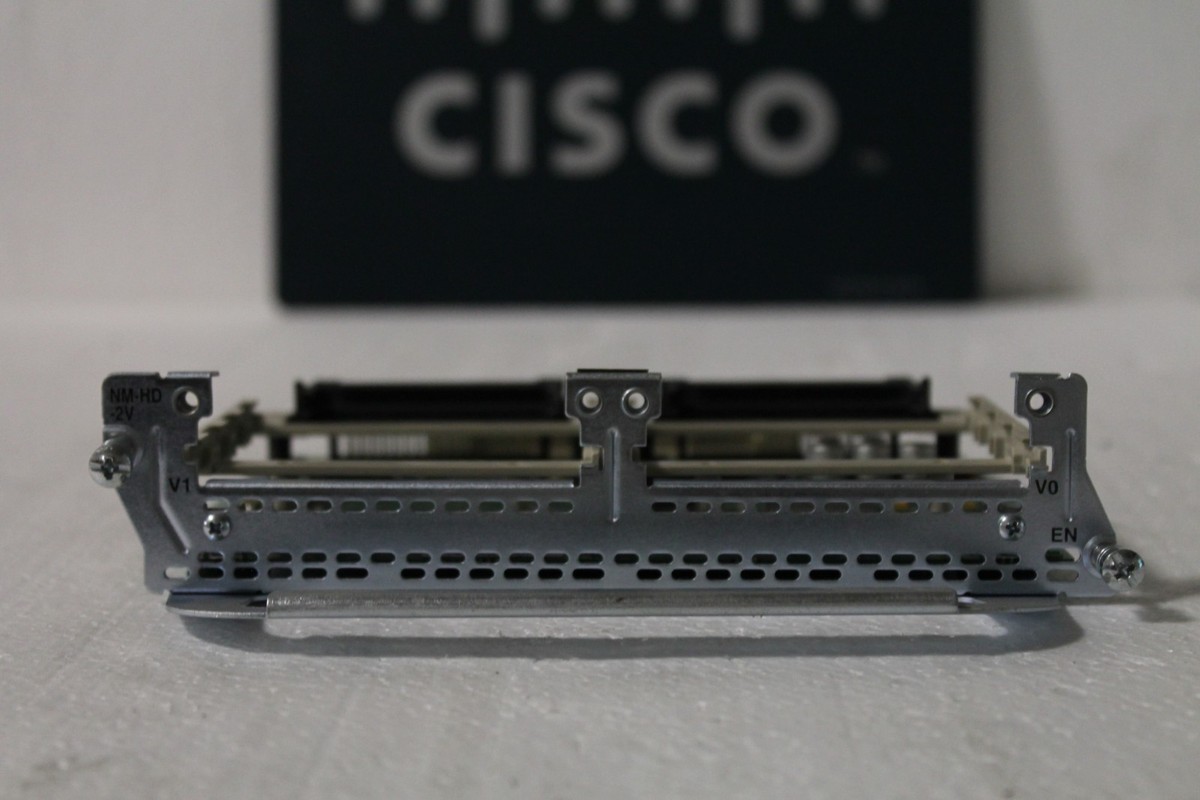 Used CISCO NM-HD-2V High Density Voice/Fax Network Carrier Modul 1