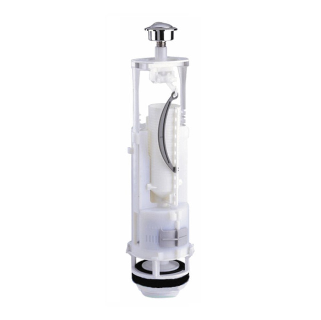 Siamp Optima 49 Toilet Flush Valve With Chrome Dual Flush Push Button - 32499910