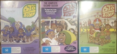 BRO' TOWN THE COMPLETE FIRST SECOND THIRD SEASON DVD NEW ZEALAND TV SERIES 1 2 3