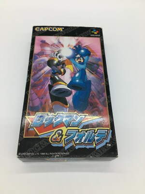 Rockman and Forte Megaman and Bath Nintendo Super Famicom Japan