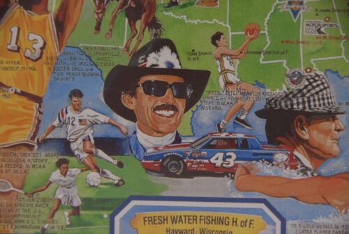 American Sports History 1000 Piece Jigsaw Puzzle White Mountain NEW SEALED 1995 - Picture 12 of 24