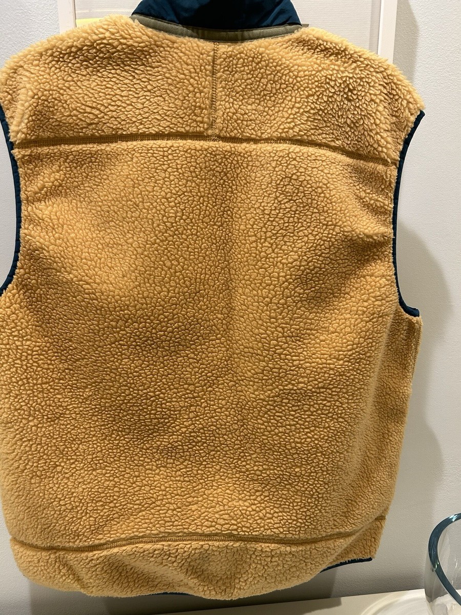 Patagonia Men's Classic Retro-X Vest - Prairie gold Size L | eBay
