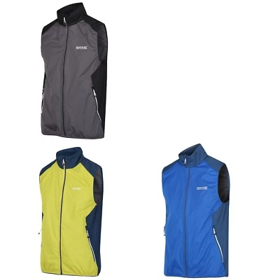 Regatta Weste Softshell Softshellweste leicht dünn Wasserabweisend Herren blau