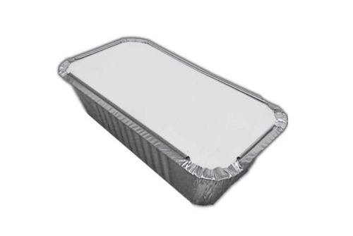 No.6A Aluminium Foil Food Containers With Lids for Takeaway & Home - Pack of 500