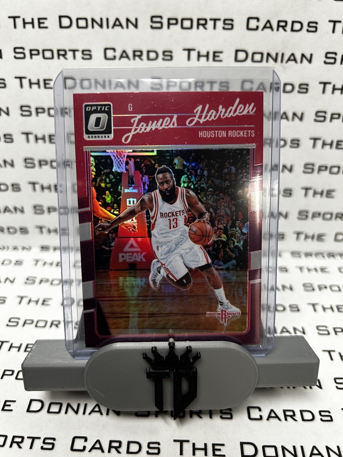 2016-17 Panini Donruss Optic Purple Prizm James Harden #110
