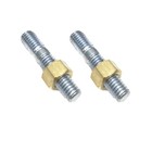 <!--F#f_0-->HOLDEN V8 CAST EXHAUST MANIFOLD STUD AND BRASS NUT KIT HT HG HQ HJ LH <!--F/-->