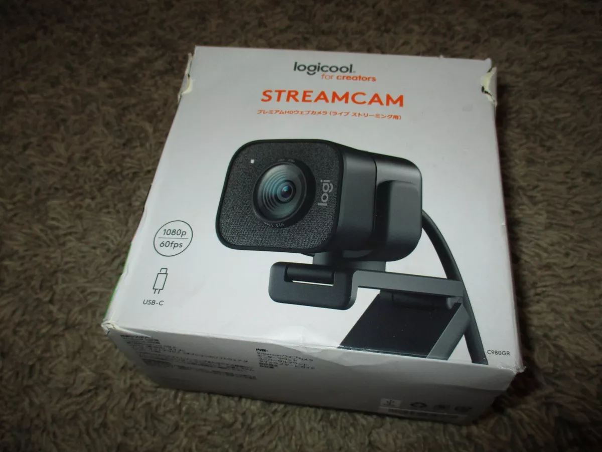 LOGITECH* STREAMCAM Logitech for Creators Streaming WebCam Camera - Open  Box