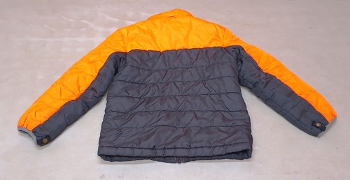 Gerry Gray & Orange Fleece Lined Winter Ski Coat Jacket Youth Size X-Small 6 - Picture 3 of 4