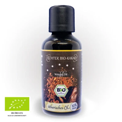 NINGAL.DE NATURWARENHANDEL Kakaoöl (BO) 100ml, ätherisches Öl / Extrakt Kakao, Theobroma Cacao