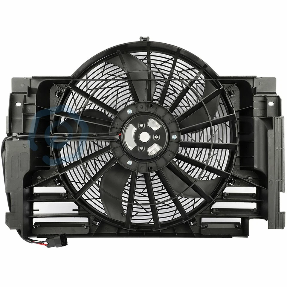 Conjunto de ventilador de refrigeración condensador de aire acondicionado para BMW X5 2000 2001 2002 2003 2004-2006 Foto 2 de 4