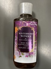 Bath Body Works Winterberry Wonder Shower Gel Body Wash 10 fl oz New