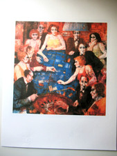 REMO SQUILLANTINI: Litografia limitata 175 esemplari, firmata, 50x70cm