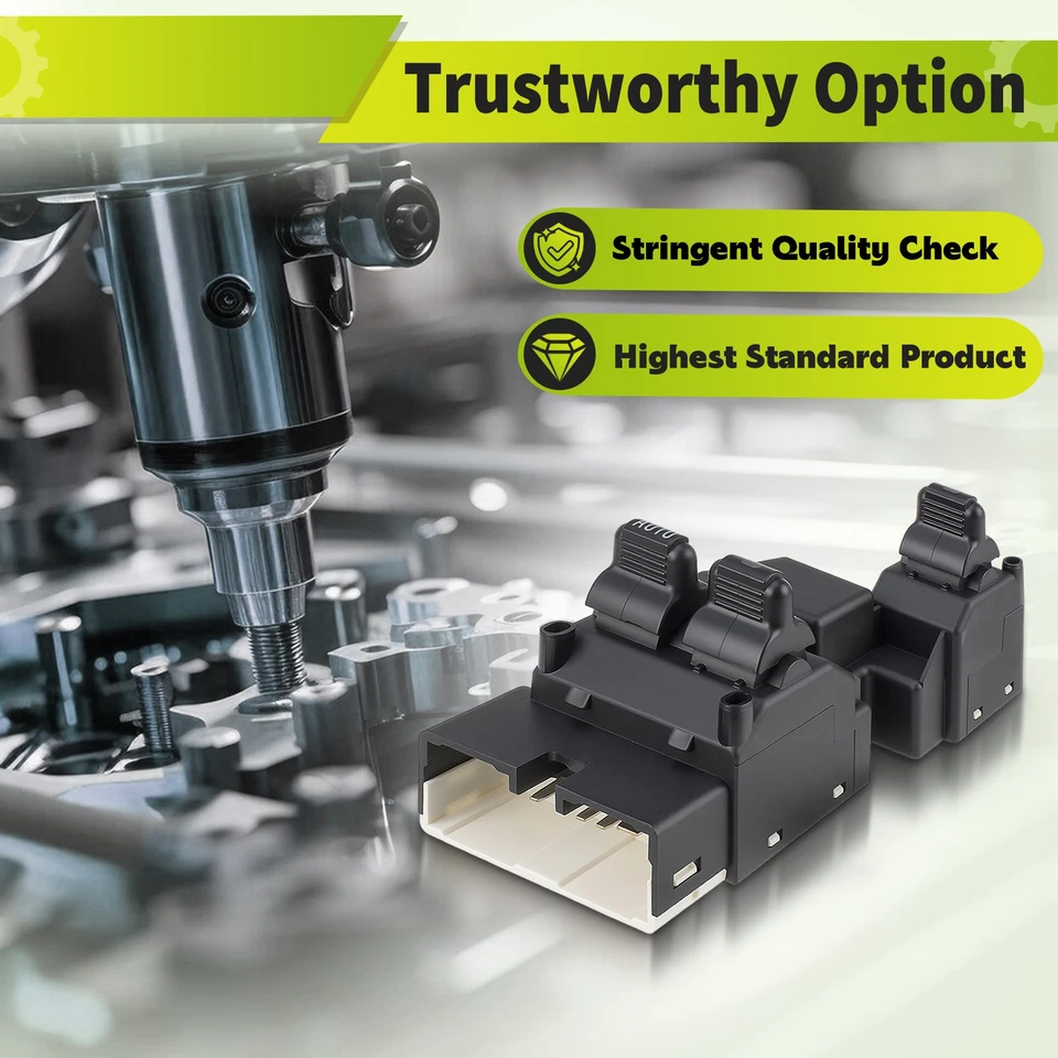 Nuevo para Dodge Ram 1500 2500 1999-2001 interruptor de ventana eléctrica lado del conductor izquierdo derecho Foto 3 de 4