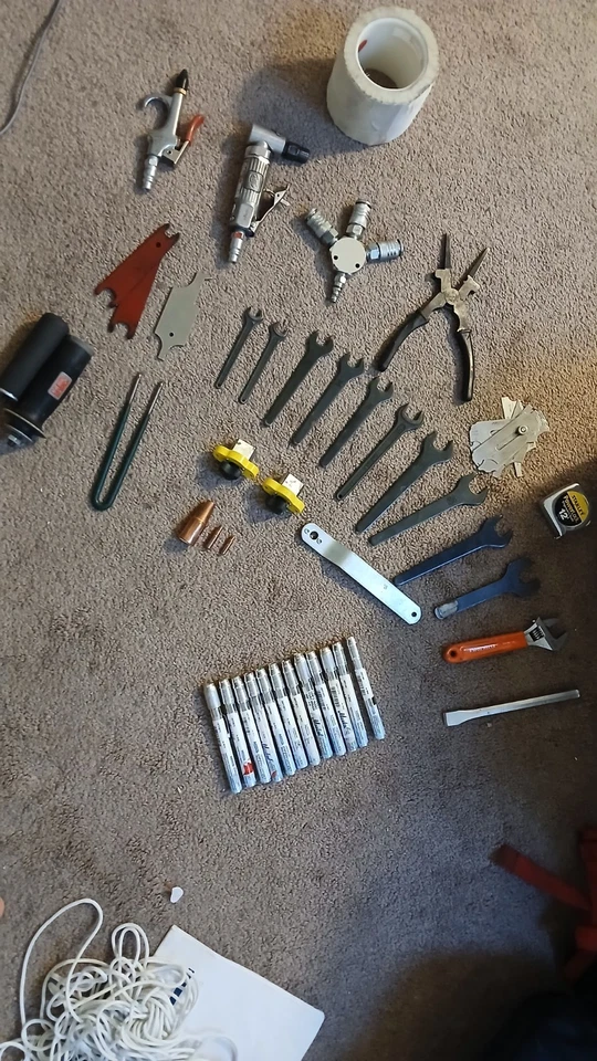 Milwaukee Low-Profile Backpack w/Welding Tool (Whole Lot) (Used) - Image 3 of 4