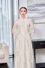 Vietnamese long dress Ao Dai Viet Nam 4-Flaps Ao dai- No Pants