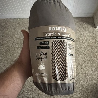 Klymit Static V Luxe Uninsulated Sleeping Pad