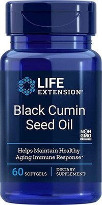 Life Extension Black Cumin Seed Oil - 60 softgels (366,50 EUR/kg)