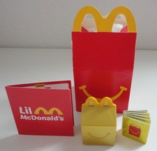Lil McDonald's Gold Happy Meal Box w/ Original Box, Stickers  Card