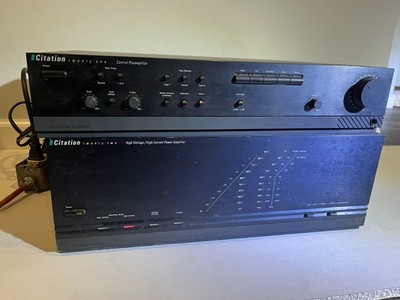 Harman Kardon Citation 21 and 22 Preamplifier Power Amplifier Set - Used