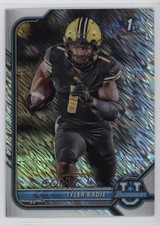 2021-22 Bowman U Chrome Prospects Shimmer Tyler Badie #80 0y5l