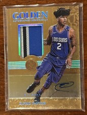 2017-18 Panini Opulence Elfrid Payton Golden 1/1 Auto Memorabilia Jersey Suns