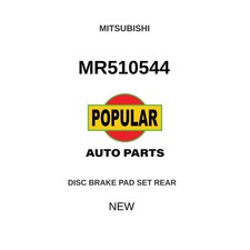 Plaquette de frein Mitsubishi MONTERO