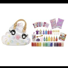 Poopsie Pooey Puitton DIY Slime Kit Carrying Case Purse Poop 35 Magic Surprises