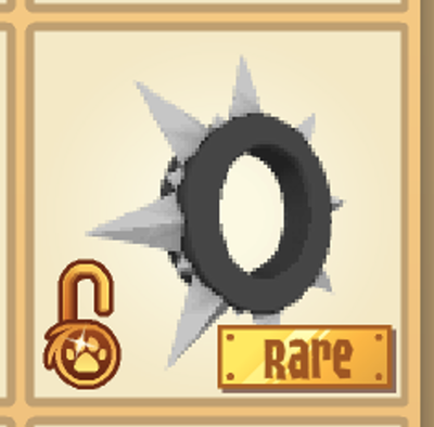 Animal Jam - Collare Raro Con Lunghe Punte Nere - Consegna Rapida E Affidabile