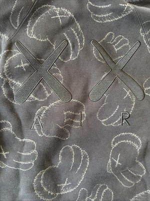 KAWS X JORDAN HOODIE SWEATSHIRT Size XL 3M VNDS RARE! 