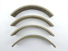 4 NOS Ferodo TLS Twin Leading Shoe Brake Linings 06-0812 Norton 750 19077rs