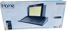 ihome Bluetooth Wireless Keyboard Speaker System W/ Speakerphone Model Idm5