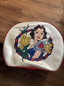 Vintage Snow White Travel Luggage Suitcase