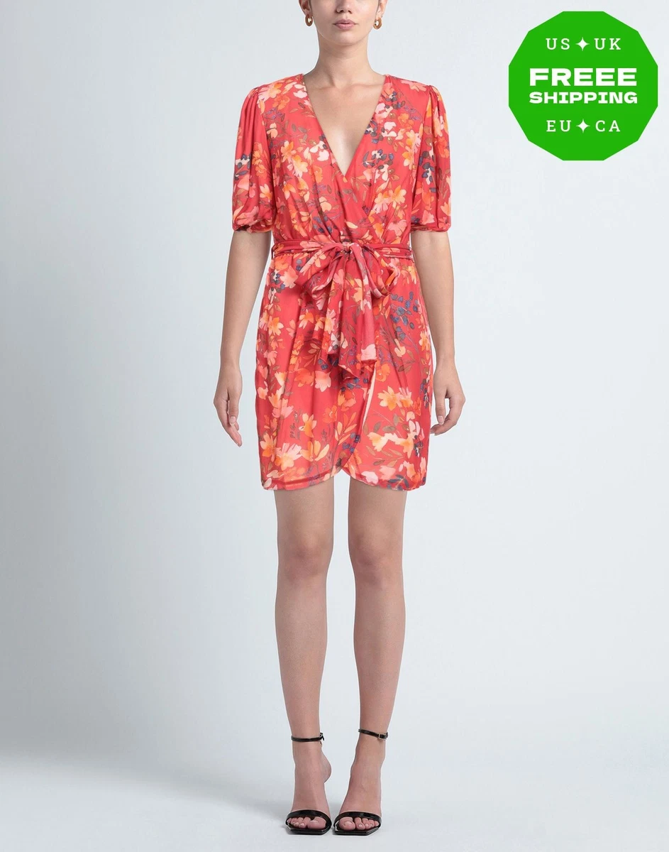 patrizia pepe stretch mini dress granadine red woman size l Patrizia Pepe Sweetheart-Neck Sleeveless Mini Dress In Red - 30% Off