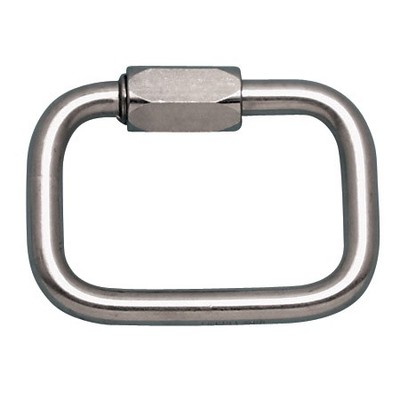 STAINLESS SQUARE QUICK LINK, 1/8'', 316 SS