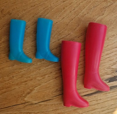 Vintage Japan Set Skipper Barbie Boots Rain Berry Aqua 60er Warm Wonderful #1959