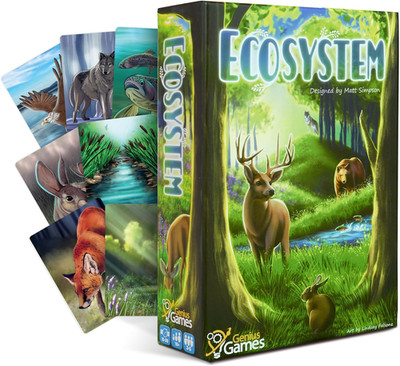 Ecosystem - a Family Card Game about Building Habitats | Learn about Animals, Ec