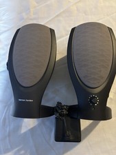 Harman Kardon Wired Speakers for Desktop or Laptop Computer AC Adapter Work Good
