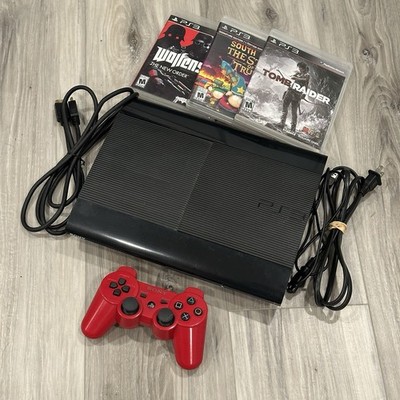 PS3 Sony PlayStation 3 Super Slim Console 250GB Bundle TESTED
