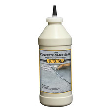 QUIKRETE Concrete Crack Fill Repair Sealant Fast Dry 1QT. BOTTLE GRAY 