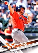 2017 Topps A.J. Reed #273 Houston Astros Baseball Card