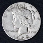 1935-S Peace Silver Dollar $1 San Francisco Mint 90% Silver Coin