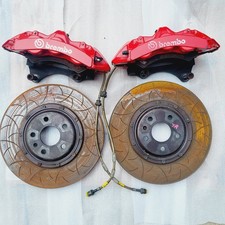 2015 Audi S3 8v 6 Piston Brembo Gt Caliper Rotor Stainless Steel Line Set Kit