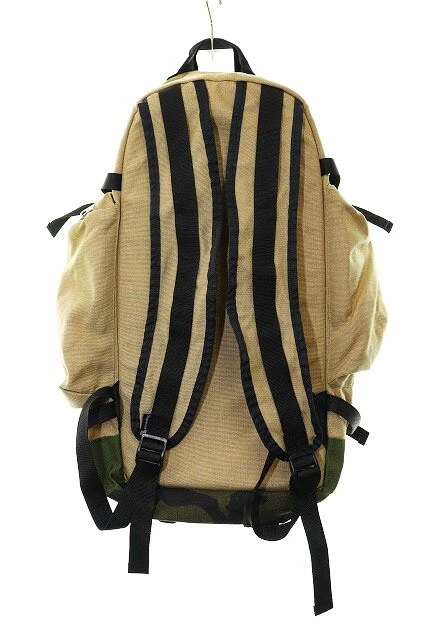 Sac à dos Supreme 1997 4ème ancienne boîte logo rare nylon beige camouflage marque
