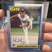 2025 Topps Series 2 - 1990 Topps Baseball Autographs Mason Montgomery