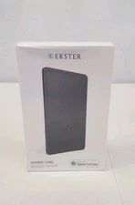 Ekster Finder Card Wallet Finder Rechargeable Bluetooth GPS Tracker New Sealed 
