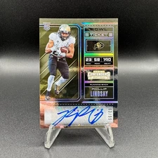 2018 Panini - Contenders Draft Picks Phillip Lindsay Bowl Ticket RC Auto 63/99