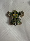 Enamel & Metal Frog Trinket Box Hinged Figurine Decorative Keepsake Box — photo 2