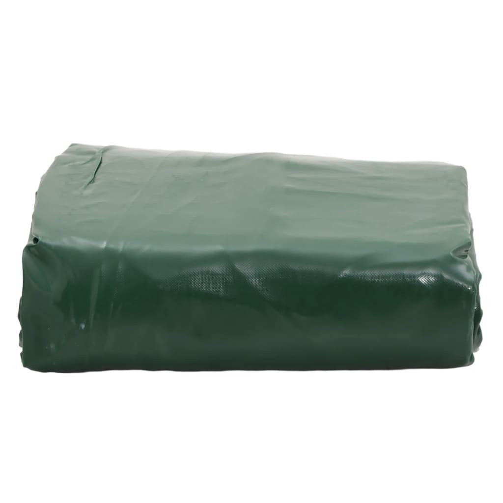 Telo Copribarca Verde 3x5 m - PVC 650 g/m² Impermeabile e Anti-Salsedine