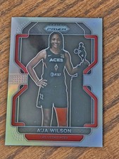 2022 Panini Prizm WNBA - A'ja Wilson #128 Silver Prizm Aces