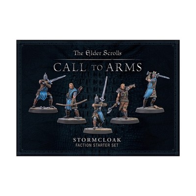Modiphius Skyrim Mini Game Stormcloak Faction Starter (Plastic) VG+/NM